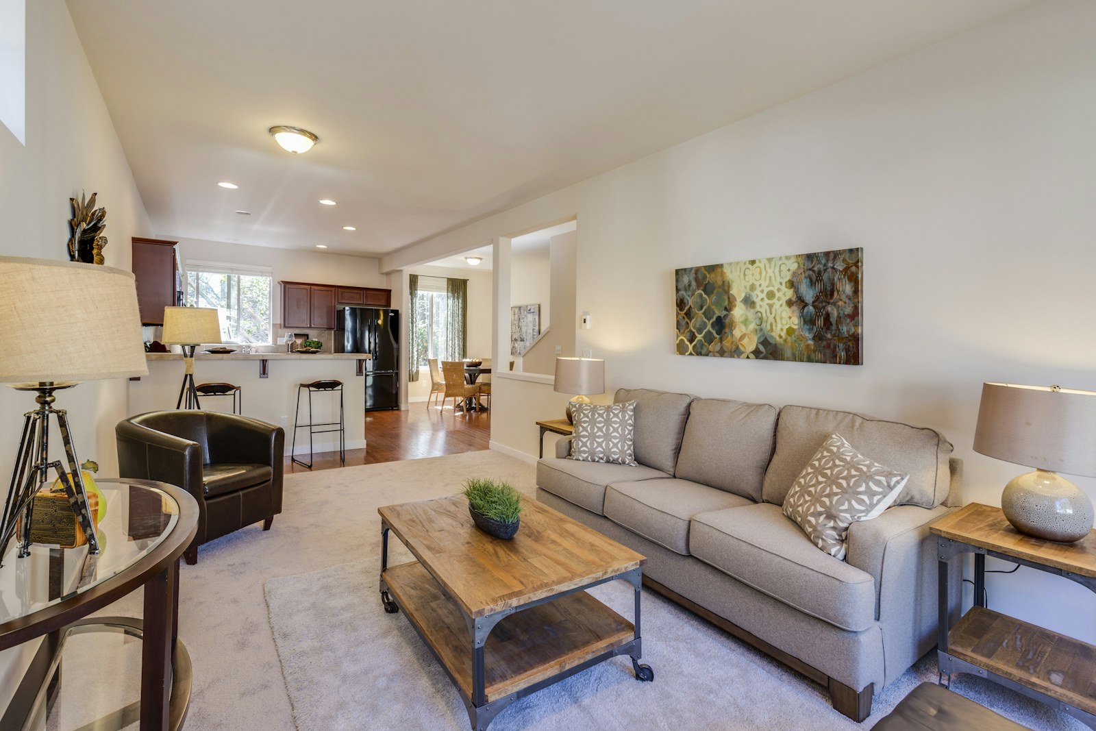 Comfortable home interior representing an HVAC equipment decision